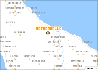 map of Sotacaballo