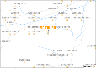 map of Sotalbo