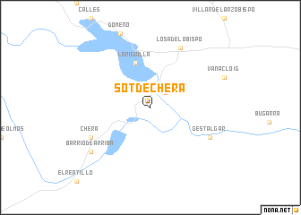 map of Sot de Chera