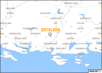 map of Soteland