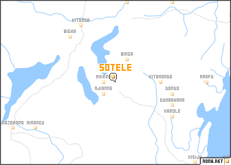 map of Sotele