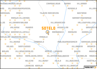 map of Sotelo