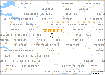 map of Sötenich