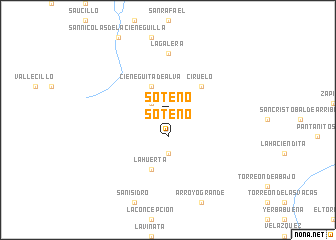 map of Soteño