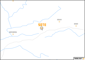 map of Soté