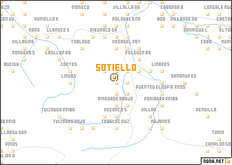 map of Sotiello