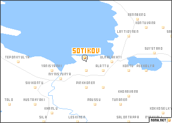 map of Sotikov