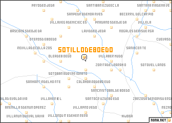 map of Sotillo de Boedo