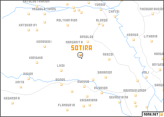 map of Sotíra