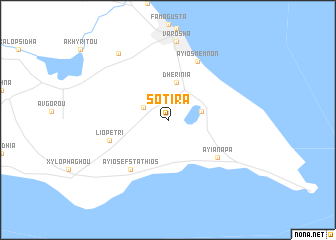 map of Sotira