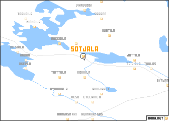 map of Sotjala