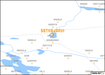 map of Sotkajärvi