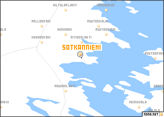 map of Sotkanniemi