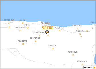 map of Sõtke