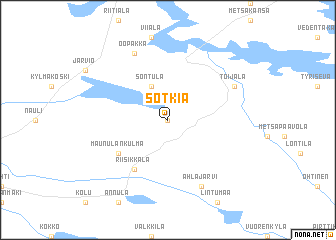 map of Sotkia