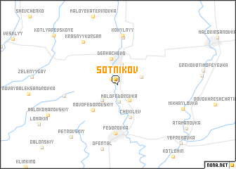 map of Sotnikov