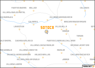 map of Sotoca