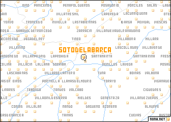 map of Soto de la Barca