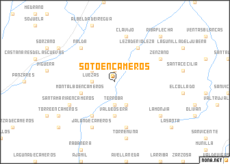 map of Soto en Cameros