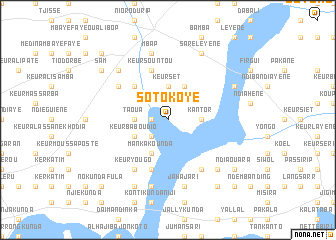 map of Sotokoye