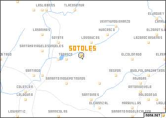map of Sotoles