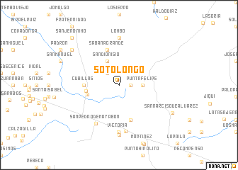 map of Sotolongo