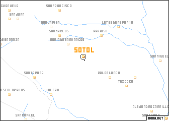 map of Sotol