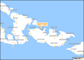 map of Soton