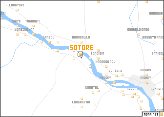 map of Sotoré