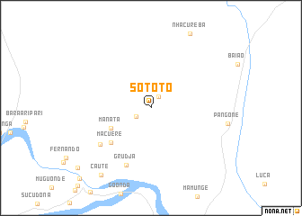 map of Sototo