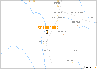 map of Sotouboua