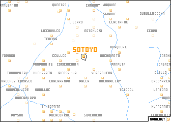 map of Sotoyo