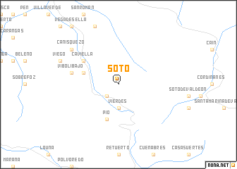 map of Soto