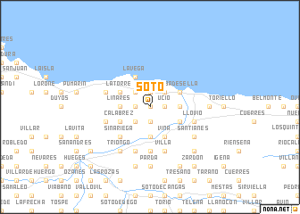 map of Soto