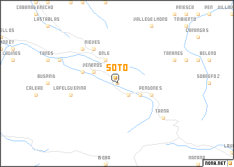 map of Soto