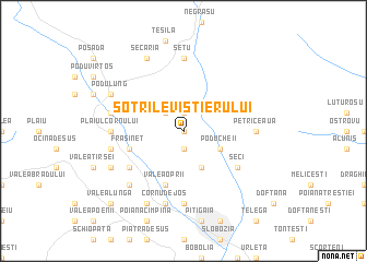 map of Şotrile-Vistierului