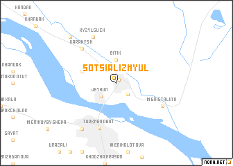 map of Sotsializm-Yul