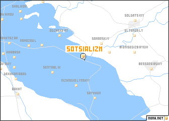 map of Sotsializm