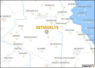 map of Sotskurlys