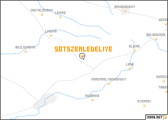 map of Sotszemledeliye