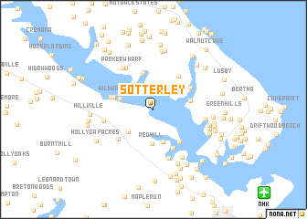 map of Sotterley