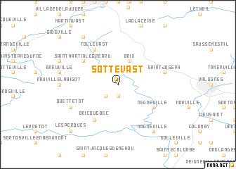 map of Sottevast