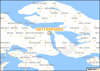 map of Sottrupskov