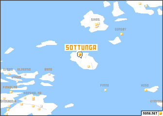 map of Sottunga