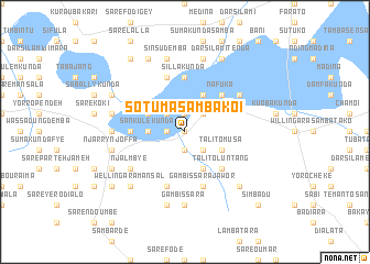 map of Sotuma Samba Koi