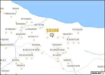 map of Souab
