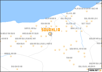 map of Souahlia