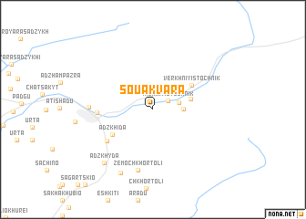 map of Soua-Kvara