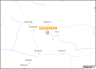 map of Souamara