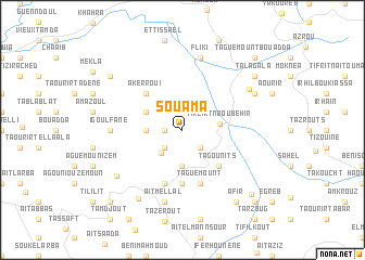 map of Souama